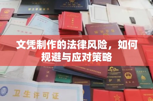 魏县文凭制作的法律风险，如何规避与应对策略