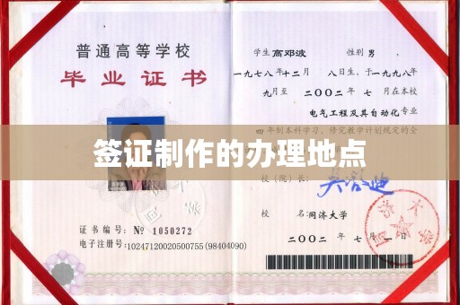 魏县签证制作的办理地点